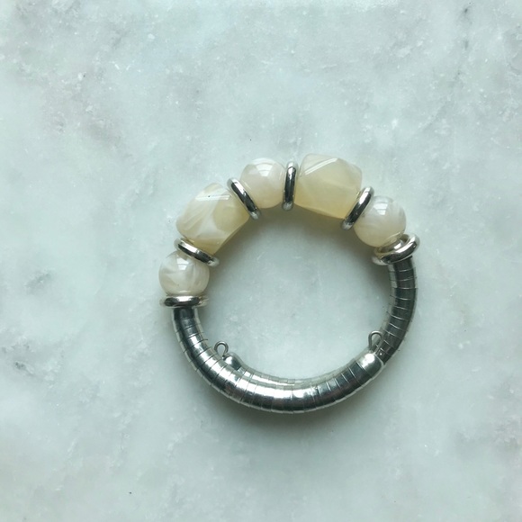 Jewelry - Vintage Gem Silver Bracelet